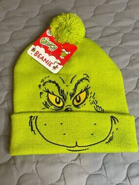 New Grinch Beanie